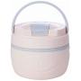 Maxam Double Wall Lunch Container, with Spoon and Bowl, 16oz