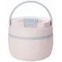 Maxam Double Wall Lunch Container, with Spoon and Bowl, 16oz Maxam Double Wall Lunch Container, with Spoon and Bowl, 16oz
