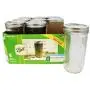 Ball 65500 Wide Mouth 24 Oz. Glass Mason Jars-9PCS/Set