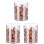 Cereal Storage Containers Dispenser Cookie Jar Plastic with Lids Airtight Bpa Free Large, Food Storage Containers for Kitchen Pantry Organization Canister Candy Bulk, 3-Pieces (Size : 900mL)