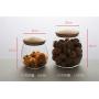 Mason Jar Spices Glass Jars With Lid Sealed Kitchen Storage Bottle Coffee Sugar Bulk Container Candy Cans 600ML
