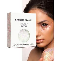 Iridescent Chunky Glitter ✮ KARIZMA BEAUTY ✮ Festival Glitter Cosmetic Face Body Hair Nails