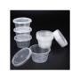 10pcs 25/40/50/80ml Round Storage Container With Lids Slime Mud Clay Storage Box Candy Gift Organizer Jar,10PCS 25ml