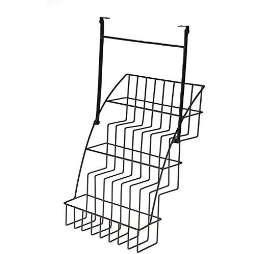 3-Tier Cabinet Spice Rack,Pull Down Elevated Jars Bottles Medicine Organizer Coated Iron Wire Kitchen Home Storage Shelf