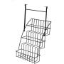 Spice Rack, Coated Iron Wire 3-Tier Elevated Spice Jars Bottles Rack Kitchen Storage Shelf Organizer Perfect for Kitchen Use 10 x 9.02 x 14.49inch