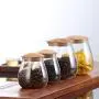 Kitchen Mushroom Shape Glass Storage Bottles Jars Miscellaneous Grains Sealed Cans Food Storage Jars Tea Leaf Coffee Beans Jars 800ML Kitchen Mushroom Shape Glass Storage Bottles Jars Miscellaneous Grains Sealed Cans Food Storage Jars Tea Leaf Coffee Beans Jars 800ML