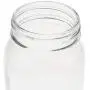 Glass Tea Coffee Canister Cookie Jar Storage Tin Honey Pot Dispenser 3 Sizes - Clear, 500ml Glass Tea Coffee Canister Cookie Jar Storage Tin Honey Pot Dispenser 3 Sizes - Clear, 500ml