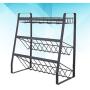 UPKOCH Standing Rack Spice Rack Kitchen Countertop Storage Organizer Spice Bottle Jar Rack Holder Three Layers Shelf Holder