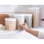 Mini Spice Jars Sealed cans, cereals, storage tanks, plastic kitchen storage boxes