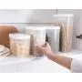 Mini Gewürzgläser, Dosen, Müsli, Lagersäcke, Kunststoff-Schubladen zur Küchenorganisation