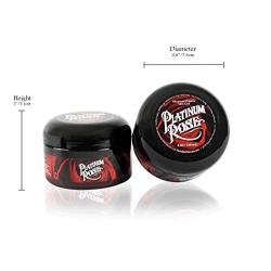 Platinum Rose Tattoo Butter for Before, During, and After the Tattoo Process - Advanced Organic Skin Care - Heals, Lubricates, Moisturizes and Repairs Skin 100% Natural and Organic Ingredients (4 oz)