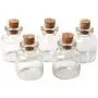 5 Pièces/Lot Bouteilles en Verres Petites Vials avec Bouchon en Corque, Pot en Verre Décoratif, Vials en Verre Mini pour Décoration, 22X28mm 5 Pièces/Lot Bouteilles en Verres Petites Vials avec Bouchon en Corque, Pot en Verre Décoratif, Vials en Verre Mini pour Décoration, 22X28mm