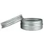 6 Pieces 30G/30ML Aluminum Silver Tin Container Jars with Screw Top Lid 6 Pieces 30G/30ML Aluminum Silver Tin Container Jars with Screw Top Lid