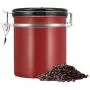 Ensemble de contenants de rangement pour café 1,5L étanches pour grains de café moulus, épices, thé, caddy d'ustensiles de cuisine. Ensemble de contenants de rangement pour café 1,5L étanches pour grains de café moulus, épices, thé, caddy d'ustensiles de cuisine.