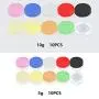 Cosmetic Containers, 20Pack 5g/10g Multicolor Round Pot Jars Empty Cosmetic Containers Set with Lid for Liquid Creams Sample(Mixed Color, with Makeup Spoon) Cosmetic Containers, 20Pack 5g/10g Multicolor Round Pot Jars Empty Cosmetic Containers Set with Lid for Liquid Creams Sample(Mixed Color, with Makeup Spoon)