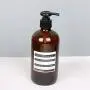 Glasbehälter & Gläser | Skandinavischer Chic Glasbehälter mit Aufkleber, Nordisch, Modern, Minimalistisch, Schreibtisch-Organizer, Blumenbehälter, Dekoration | von HUDITOOLS | 1 Stück