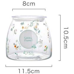 Sealed Glass Food Jar Lids Storage Jar Can Bottle Spices Storage Box Tea Coffee Sugar Container for Kitchen Organizer