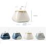Kitchen Spice Jar Storage, Creative Spoon Dispenser Jar Set, Lid Spice Storage Tank,D