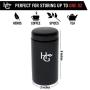 Herb Guard - 1 Oz Stash Jar with Locking Protective Case 100% Smell Proof (500 ml) - Smell Proof Container Comes with Humidity Pack, HG Grinding Card and Resealable Travel Bags