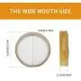 Bamboo Mason Jar Lids Wide Mouth ,4 Pack Screw Top Mason Jar Lid Set Airtight Bamboo Storage Lids Bamboo Mason Jar Lids Wide Mouth ,4 Pack Screw Top Mason Jar Lid Set Airtight Bamboo Storage Lids
