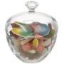 Candy Jars for Candy Buffet, Candy Dish with Lid, Glass Bowl and Food Storage Container, Decorative Cookie Jars, Apothecary Jars