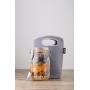 Kilner 0025.881 Make and Take Lunch Bag Set, 1 Litre, Transparent