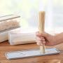 KyStudio Moisture-Proof Home Spaghetti Noodle Storage Container Plastic Kitchen Food Chopsticks Box Jar