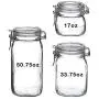 Bormioli Rocco Fido Canning Jar, Set of 3 (17.5 oz,33.75 oz,50.75 oz.) Bormioli Rocco Fido Canning Jar, Set of 3 (17.5 oz,33.75 oz,50.75 oz.)