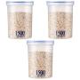 Plastic Sealed Jars, Kitchen Household Grain Storage Tanks, Storage Seasoning/Coffee/Oatmeal