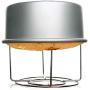 JUSTDOLIFE Cooking Rack Stainless Steel Multi-purpose Baking Rack Cake Release Tool