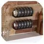 Gewürzlösung Set Küchen Gewürz Glaskaraffen Becherhalter Salzstreuer Zuckerstreuer Box/Behälter-Set