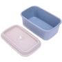 Whitelotous Easy Find Lid Food Storage Container Large Cereals Sealed Jar Refrigerator Fresh Nuts Retail Moisture Proof Box(Blue)