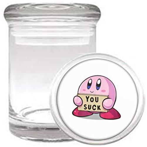 You Suck Funny Sarcastic Cute Medical Odorless Glass Jar