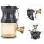 DONG HAI Portable Manual Coffee Grinder with Premium Adjustable Coarseness Ceramic Burr, Portable Hand Crank Grinder for Home Travel with Extra Storage Jar DONG HAI Portable Manual Coffee Grinder with Premium Adjustable Coarseness Ceramic Burr, Portable Hand Crank Grinder for Home Travel with Extra Storage Jar