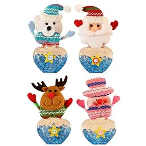 Bouteille en plastique décorative d’elfe, de Père Noël, de bonhomme de neige, ustensiles de cuisson de Noël, pot à bonbons, décoration de bureau, ornement de Noël. Bouteille en plastique décorative d’elfe, de Père Noël, de bonhomme de neige, ustensiles de cuisson de Noël, pot à bonbons, décoration de bureau, ornement de Noël.