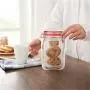 14 Pieces Mason Jar Zipper Bags Reusable Snack Saver Bag Leakproof Food Sandwich Storage Bags for Travel 14 Pieces Mason Jar Zipper Bags Reusable Snack Saver Bag Leakproof Food Sandwich Storage Bags for Travel
