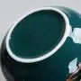 Pot à Thé Floral avec Tampon d'Empreinte de Main, Caddy de Teaware, Accessoires, Récipient à Graines de Café, Boîtes, 3