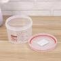 Hemoton 700ML Plastic Sealed Storage Canister Clear Moistureproof Cans Food Storage Containers for Snacks Spice Grain Cereals