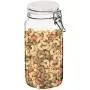Stylesetter 303402-L Bianca Canister Glass Jar-67 oz w/Airtight Ceramic Lid for Cookies, Candy, Coffee, Flour, Sugar, Rice, Pasta, Cereal & More, Large, Dots Stylesetter 303402-L Bianca Canister Glass Jar-67 oz w/Airtight Ceramic Lid for Cookies, Candy, Coffee, Flour, Sugar, Rice, Pasta, Cereal & More, Large, Dots