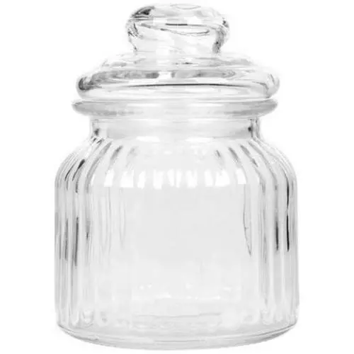 Candy Jars, Great for Gift-Giving (24 Ounce Glass Jar, 1) Candy Jars, Great for Gift-Giving (24 Ounce Glass Jar, 1)