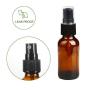 Glass Spray Bottle, YULEER 1oz Spray Bottles for Cleaning Solutions, Hair, Essential Oils, for Home use, for travel, Pack of 24