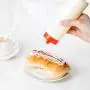 Bouteille d'Huile Multi-usage en Plastique - 1pc, Récipient à Sauce, Four-trous, Bouteille à Salade, Accessoires de Cuisine Bouteille d'Huile Multi-usage en Plastique - 1pc, Récipient à Sauce, Four-trous, Bouteille à Salade, Accessoires de Cuisine