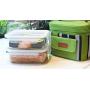 Kitchen Food Storage Jar Airtight Food Storage Glass Crisper Set Microwave Oven Portable Lunch Box   Heat-resistant Glass Lunch Boxes moisture-proof multi-purpose