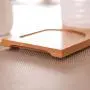 Bol à sucre avec couvercle et cuillère, pot en bois pour assaisonnement, ustensile de cuisine, boîte de rangement pour sel. Bol à sucre avec couvercle et cuillère, pot en bois pour assaisonnement, ustensile de cuisine, boîte de rangement pour sel.