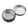 Tongina 100ml Aluminum Tins Container, 5 Pack Round Screw Lid Jars Metal Storage Cans, Food Tins Travel Tins, Black Tongina 100ml Aluminum Tins Container, 5 Pack Round Screw Lid Jars Metal Storage Cans, Food Tins Travel Tins, Black