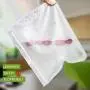 Fan-Ling 6 pcs Translucent Frosted PEVA Food Storage Bag,Eefrigerator Food Storage, Non-toxic and tasteless,store all kinds of food and drink