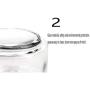 LQQGXLCondiment bottle, jar condiment storage box Spice jar, glass jar, seasoning box, spice storage box, food storage container with lid