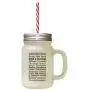 Brown Christmas Rules Trim Tree Build Snowman Sing Carols Frosted Glass Mason Jar With Straw Brown Christmas Rules Trim Tree Build Snowman Sing Carols Frosted Glass Mason Jar With Straw