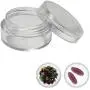 10 Clear Empty Containers Jars Cosmetic Pot Small Travel Sample Cream Makeup Jar 10 Clear Empty Containers Jars Cosmetic Pot Small Travel Sample Cream Makeup Jar