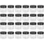 Bouteilles vides 1 oz avec couvercles (24 pièces) pour exfoliant à lèvres/brin de lèvre, pots vides 30g/30ml – contenants de voyage cosmétiques avec couvercles, pots transparents 1 oz pour échantillons de maquillage, crème, lotion, liquide - sans BPA (24) Bouteilles vides 1 oz avec couvercles (24 pièces) pour exfoliant à lèvres/brin de lèvre, pots vides 30g/30ml – contenants de voyage cosmétiques avec couvercles, pots transparents 1 oz pour échantillons de maquillage, crème, lotion, liquide - sans BPA (24)